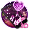 3D Pink Dreamcatcher Heart Theme icon