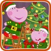 Santa Hippo: Christmas Eve icon