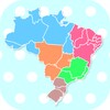 Brazil States & Capitals Map Q icon