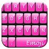 Emoji Keyboard GlossPink Theme icon