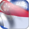 Singapore Flag Live Wallpaper icon