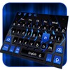 Black Blue Keyboard icon