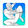 Spider Boy Coloring Book icon