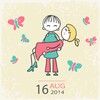 Romantic Love Couple Widget icon