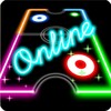 Glow Air Hockey Online icon
