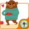 Cartoon Bears GO Locker Theme icon