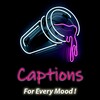 Captions - For every mood icon