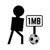 ไอคอน Football Black - 1 MB Game