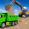 Sand Excavator Truck driving Rescue simulator 3D icon