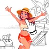 Coloring Puzzle Jigsaw 아이콘