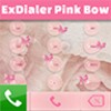 exDialer Pink Bow Theme icon