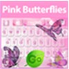 GO Keyboard Pink Butterflies Theme icon