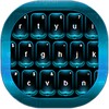 Neon Blue Keyboard Free icon