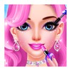 Biểu tượng Pink Princess Makeover & Dress Up : MakeUp Salon