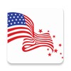 4th July photo stickers icon