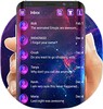 Neon led SMS Messenger theme icon