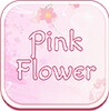 GO SMS Pink Flower Theme icon