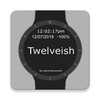 Twelveish - Customizable Text Watch Face for Wear icon