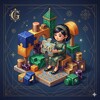 Icono de Jigsaw wall