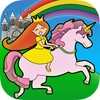 Princess Coloring Games Unicorn Girl Games Free icon