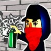 Graffiti Tags: spray painting icon