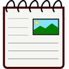 Notes with pictures - easy not icon