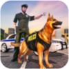 US Police Dog Shooting Crime icon