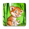 Cute tiger cub live wallpaper icon