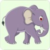 Wild Animal Scratch & Color for kids & toddlers icon