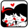 Smile Couple Go Launcher EX icon