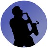 Epic sax sound icon