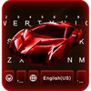 Red Racing Sports Car Keyboard icon