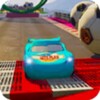 Superhero Car Race: Mega Ramp icon