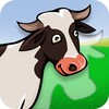 Kids farm animals puzzle icon