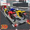 Icono de Bike Transport Truck 3D