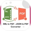 Icône Xml / Json to Pdf Converter