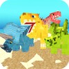 Blocky Dino Park: Dinosaur Arena icon