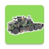 Icône Stickers de Caminhões Militares