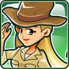 Adventure girl icon