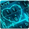 Animated Neon Heart Keyboard T icon