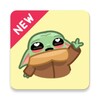 Icon von Baby Yoda Stickers