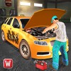 Taxi Car Mechanic Workshop 3D icon