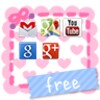 Lovely folders *girls* free icon