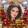 Happy new year photo frame2024 icon