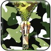 Camouflage zipper locker icon