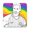 Draw Coloring Football Players icon