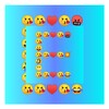 Text to emoji 🤩 emoji letter icon