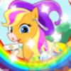 Biểu tượng Rainbow Pony Feet Doctor