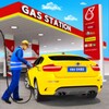 Gas Station Car Parking icon