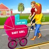 Virtual Mother New Baby Twins Family Simulator icon